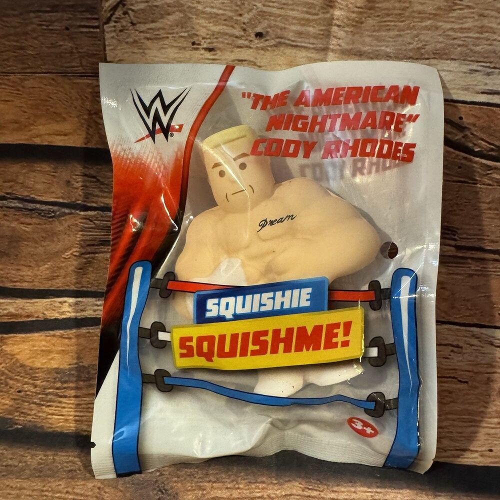 WWE Cody Rhodes Squishie Figure Squishme The American Nightmare Walmart Toy 2024